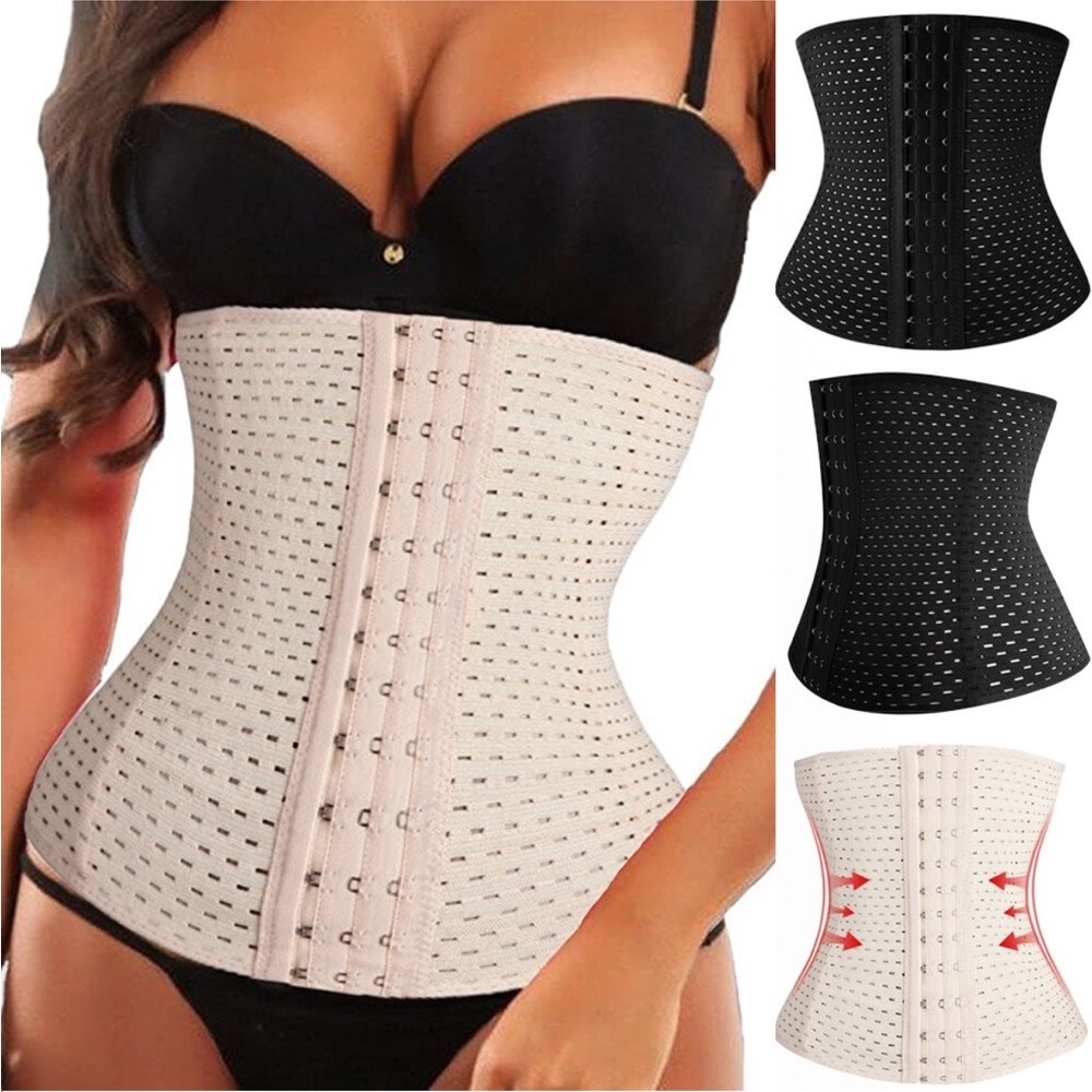 Colombian Waist Trainer Neoprene Shapewear Cincher Vest Corset Faja - Picture 3 of 13